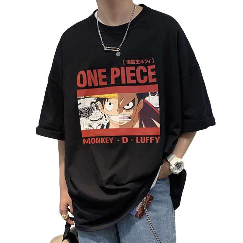 Man Woman Anime Printed Short-sleeved T Shirt Mans Haruku Casual Fashion Graphic Tees