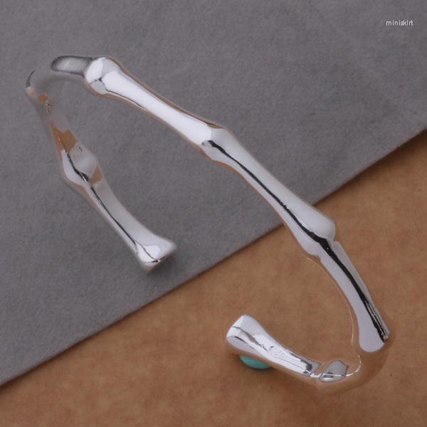 Bangle Original AB069 Silver Color Fine Wholesale Fashion Jewelry High Quality Bangles Bamboo Plant Bracelets
Bangle Original AB069 Silver Color Fine Wholesale Fashion Jewelry High Quality Bangles Bamboo Plant Bracelets