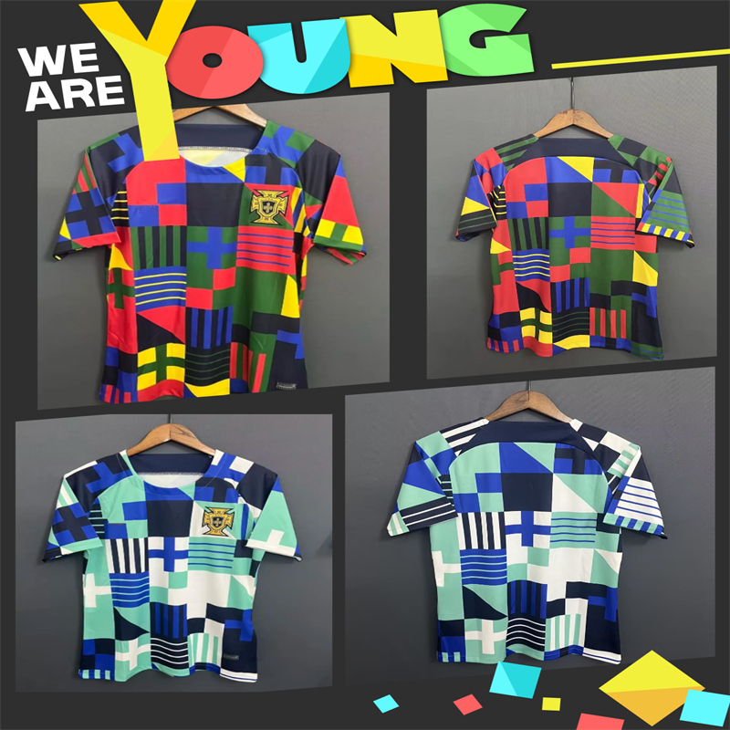 22/ 23 soccer jerseys PortugalSSS training shirt JOAO FELIX RUBEN NEVES BRUNO FERNANDES Portuguese football shirt J. OTAVIO RONALDO Men Kid kit sets uniform 2022, Black mel zhou
22/ 23 soccer jerseys PortugalSSS training shirt JOAO FELIX RUBEN NEVES BRUNO FERNANDES Portuguese football shirt J. OTAVIO RONALDO Men Kid kit sets uniform 2022, Black mel zhou