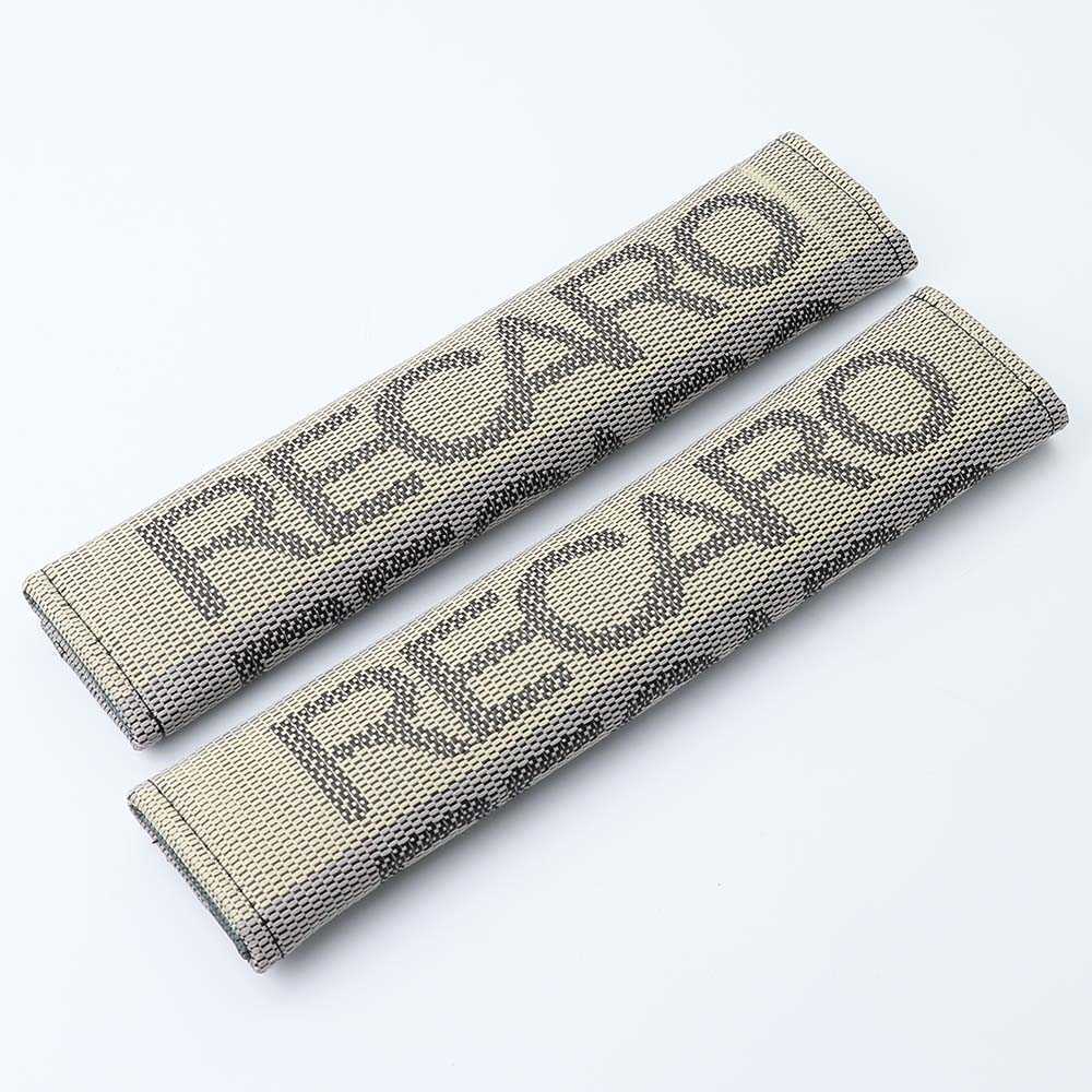 Safety Belts Accessories JDM Style RECARO Hyper Fabric Seat Belt Cover Shoulder Strap Pad Harness Pads for Universal Car T221212