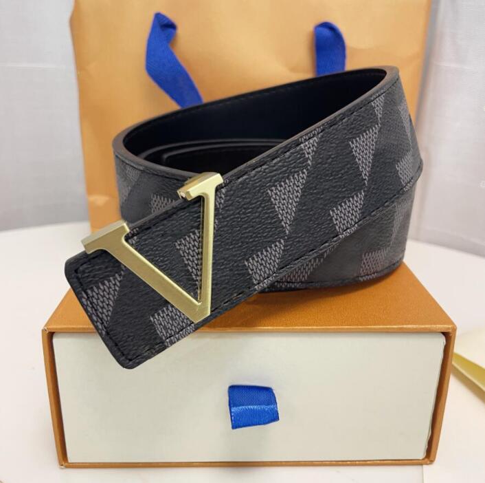 Fashion buckle genuine leather belt Width 40mm 18 Styles Highly Quality with Box designer men women mens belts AAAAA208