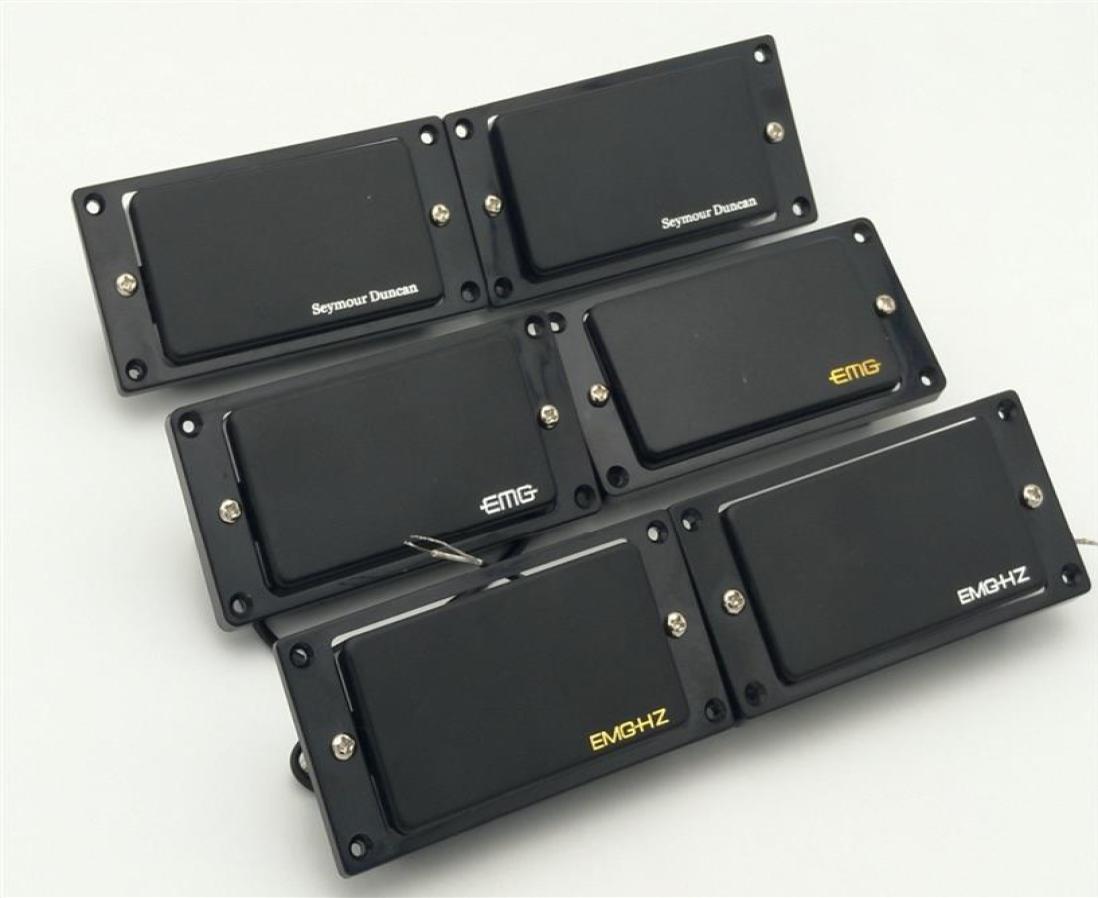 Black passive pickup Seymour Duncan passive pickup em hz Humbucker electric Pickups 1 Set Black Neck bridge 199n8383398
Black passive pickup Seymour Duncan passive pickup em hz Humbucker electric Pickups 1 Set Black Neck bridge 199n8383398