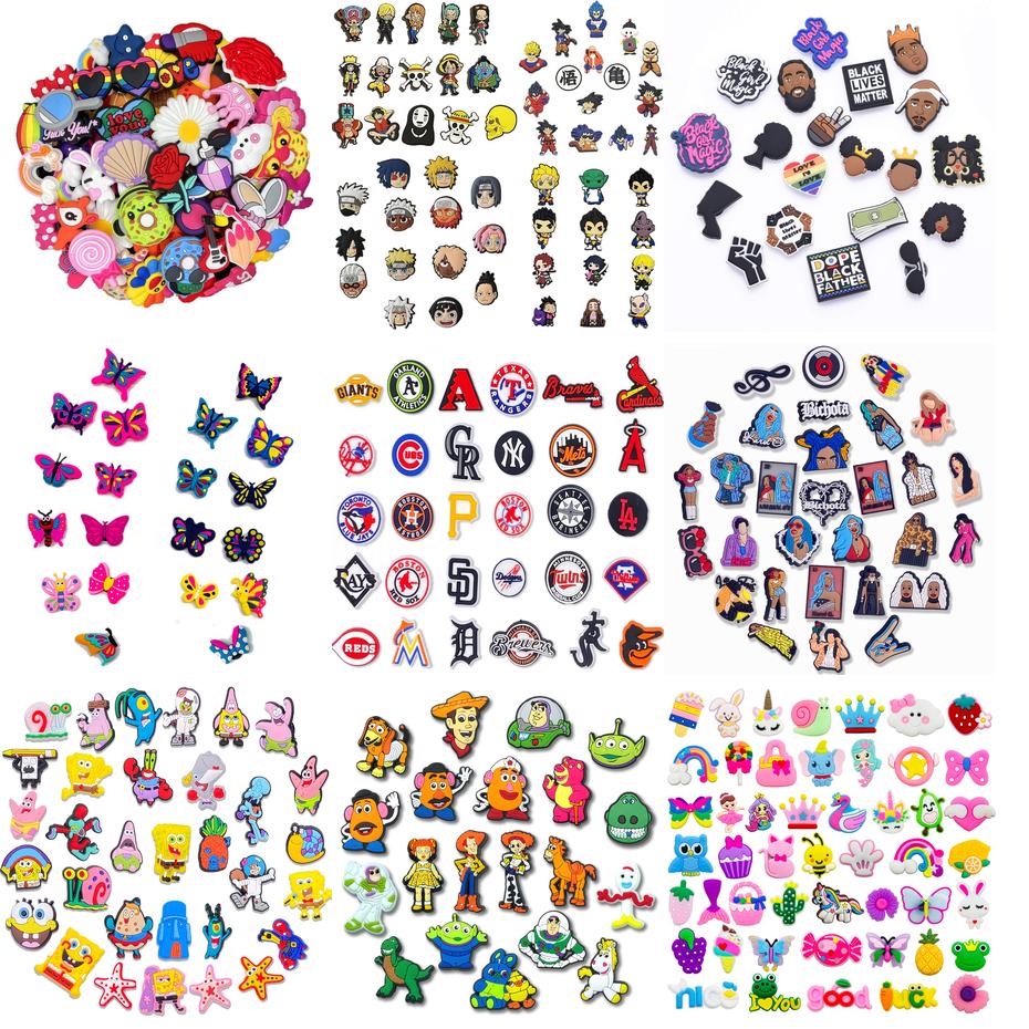 Shoe Parts Accessories Shoes Charms For Croc Different Cute Butterfly Flowers Clog Sandals Wristbands Decoration Party Favors Drop D Amubo
Shoe Parts Accessories Shoes Charms For Croc Different Cute Butterfly Flowers Clog Sandals Wristbands Decoration Party Favors Drop D Amubo
