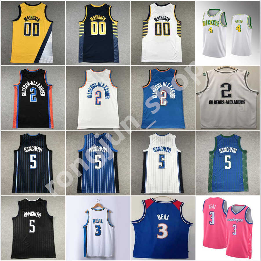 2022-23 Basketball Jalen 4 Green Bennedict 00 Mathurin Bradley 3 Beal Paolo 5 Banchero Shai 2 Gilgeous-Alexander Jersey Stitched Embroidery, Color
2022-23 Basketball Jalen 4 Green Bennedict 00 Mathurin Bradley 3 Beal Paolo 5 Banchero Shai 2 Gilgeous-Alexander Jersey Stitched Embroidery, Color
