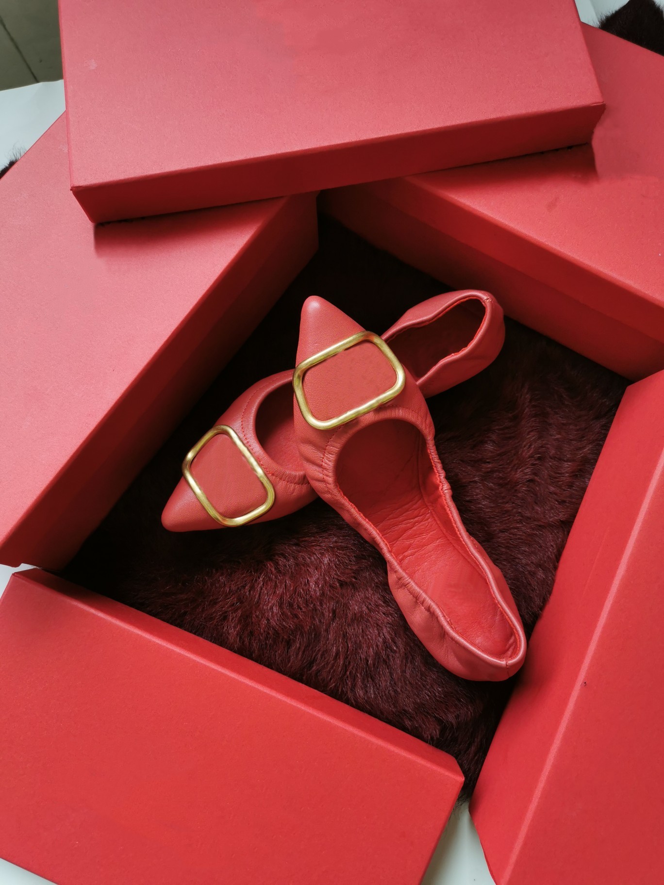 Women ballet flat shoes designer Woman slipper Loafers Mules dress shoe trainers Calfskin soft lady leather Casual shoe, Pink
Women ballet flat shoes designer Woman slipper Loafers Mules dress shoe trainers Calfskin soft lady leather Casual shoe, Pink