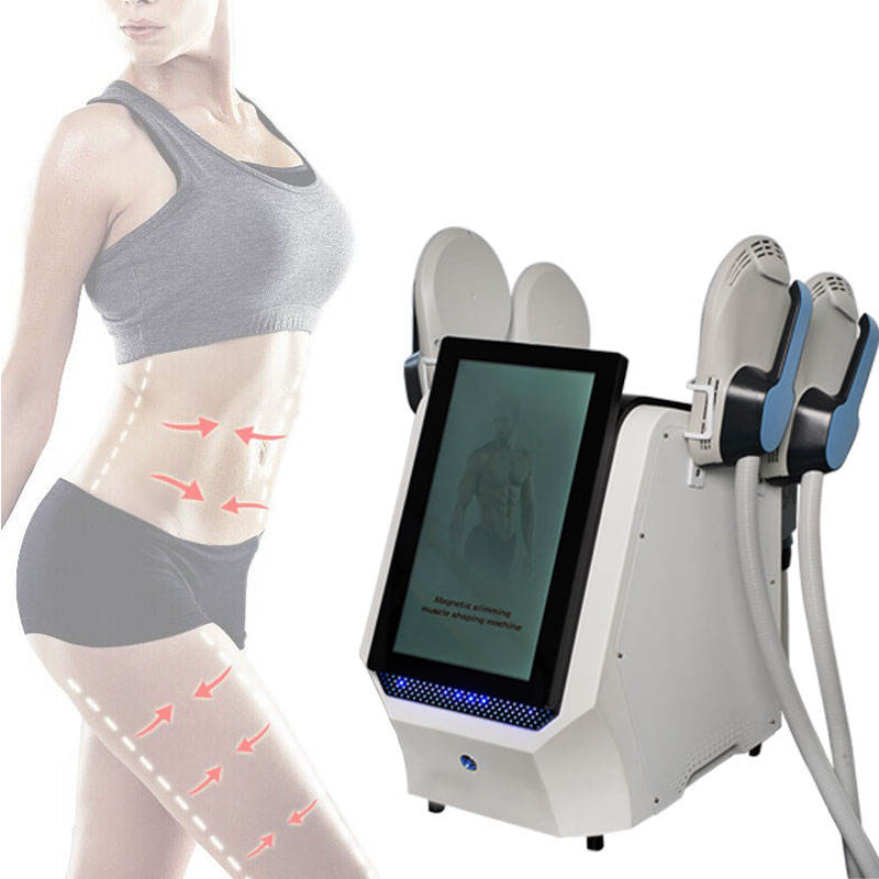 Beauty Equipment 13 Tesla Electromagnetic Muscle Stimulator Machine With 2/4/5 Handles