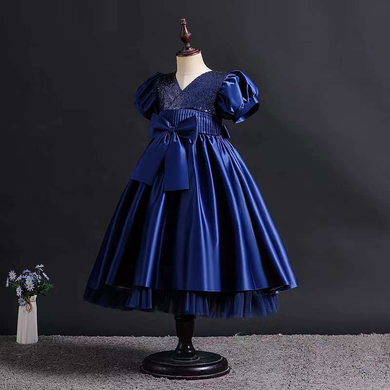 2023 New Flower Girl Dresses For Weddings Jewel Neck Champagne Puffy Ruffles Tiered Floral Little Kids Baby Gowns First Communion Dresses