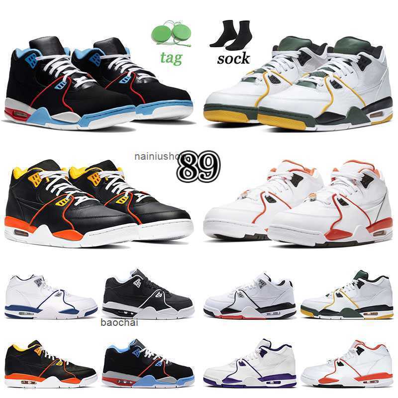 Casual Authentic Flight 89 89s Mens Outdoor Shoes Top Quality Royal Blue Chicago Black White Court Purple True Blue orange Fly Gold Designer