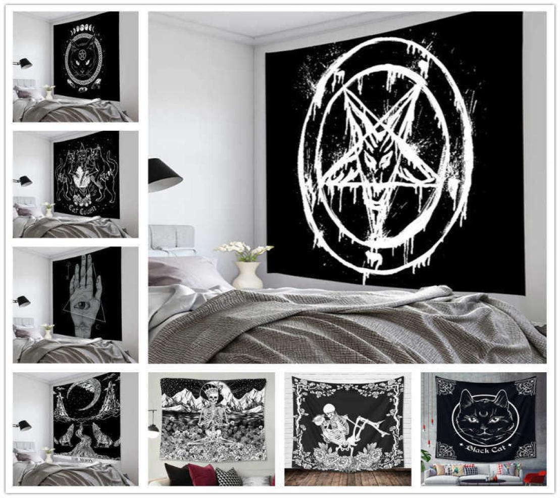 Pentagram Flag of Satan Tarot Black Cat Tapestry Hanging Hand Hippie Moon Wolf Witchcraft Decor Tapestries Wall Blanket8642977
Pentagram Flag of Satan Tarot Black Cat Tapestry Hanging Hand Hippie Moon Wolf Witchcraft Decor Tapestries Wall Blanket8642977
