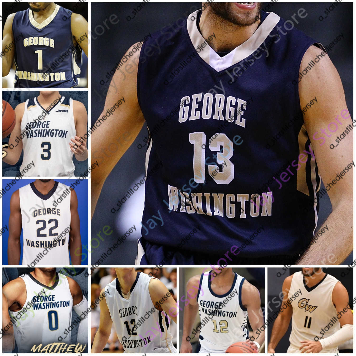 Basketball Jerseys Custom George Washingtons GWU Colonials Basketball Jersey NCAA College Armel Potter Jamison Battle Maceo Jack Jameer Nelson Jr. Arnaldo Toro, White iii
Basketball Jerseys Custom George Washingtons GWU Colonials Basketball Jersey NCAA College Armel Potter Jamison Battle Maceo Jack Jameer Nelson Jr. Arnaldo Toro, White iii