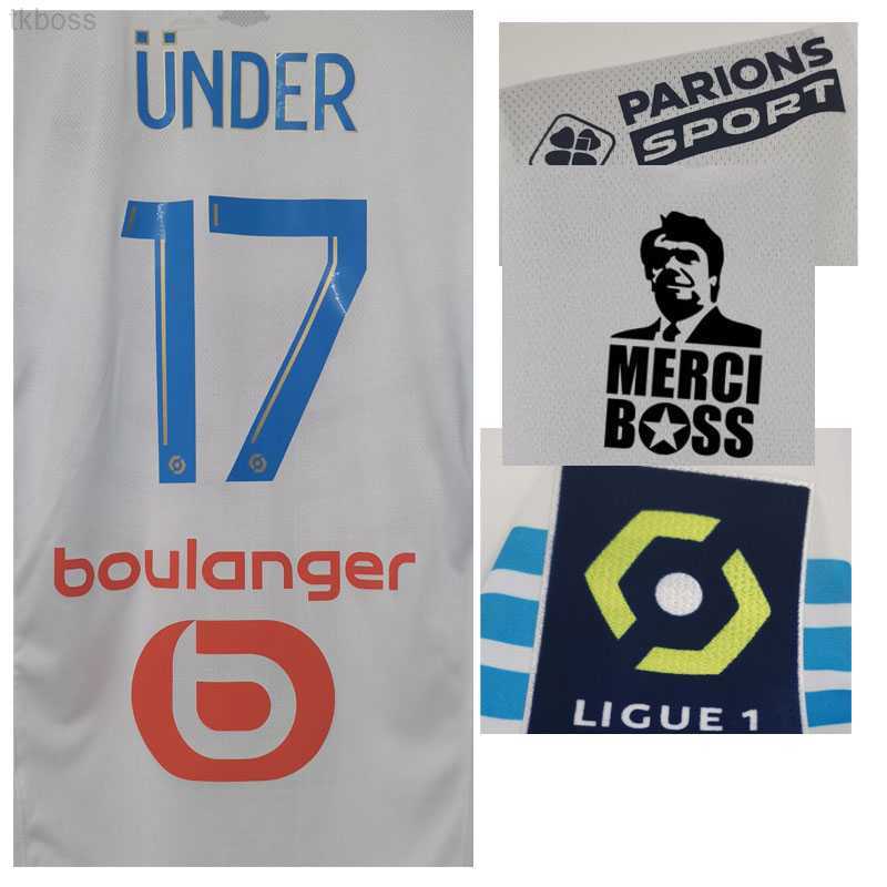 American College Football Wear OM Merci Boss Payet Maillot Milk Under Guendouzi Kamara Jersey with Full Sponsor, Fans version merciboss
American College Football Wear OM Merci Boss Payet Maillot Milk Under Guendouzi Kamara Jersey with Full Sponsor, Fans version merciboss