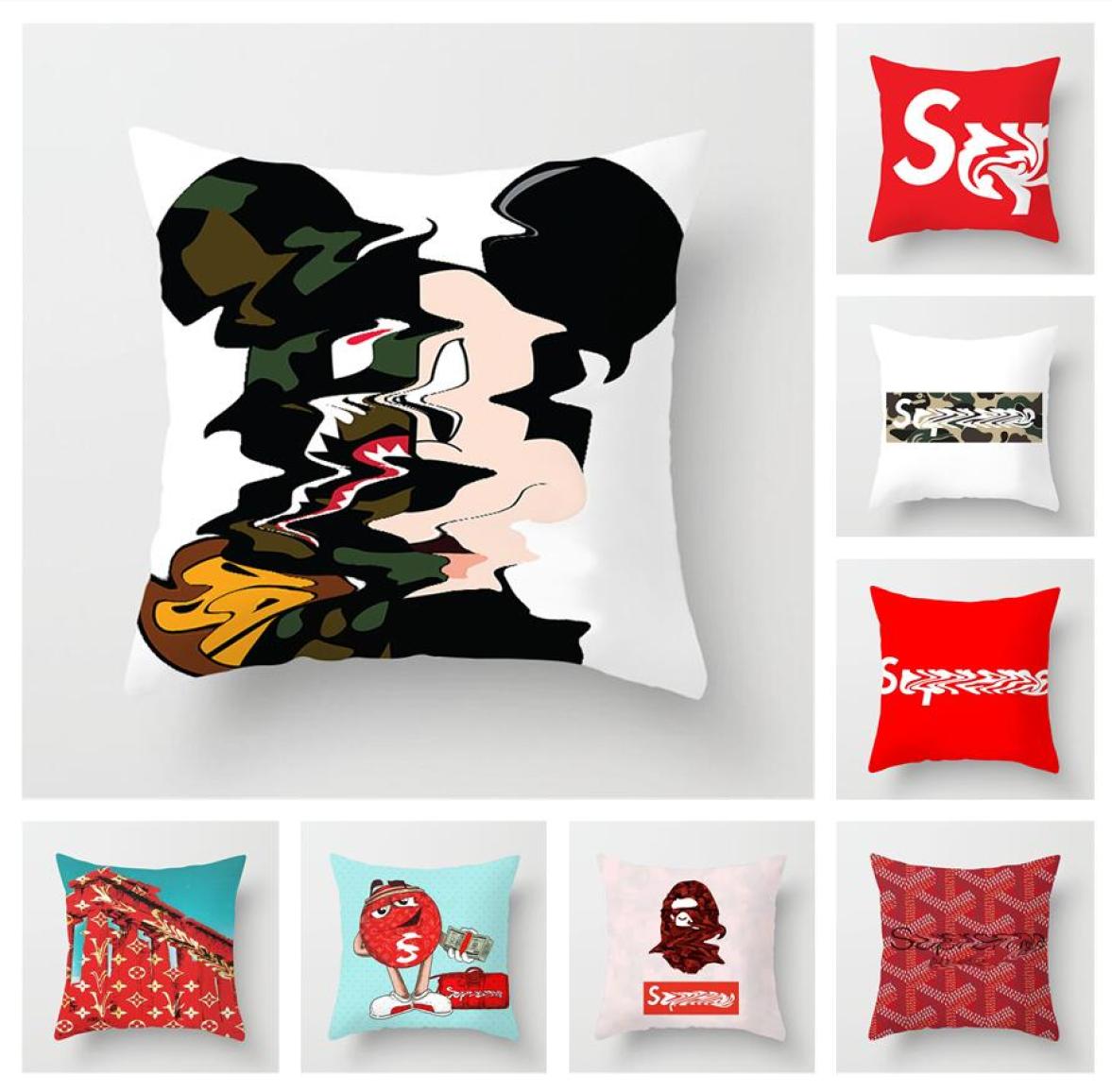 15 designs designer signage pillow case cushion cover letter brand SU red pattern 45X45CM throw pillowcase HT16366374433, As picture
15 designs designer signage pillow case cushion cover letter brand SU red pattern 45X45CM throw pillowcase HT16366374433, As picture