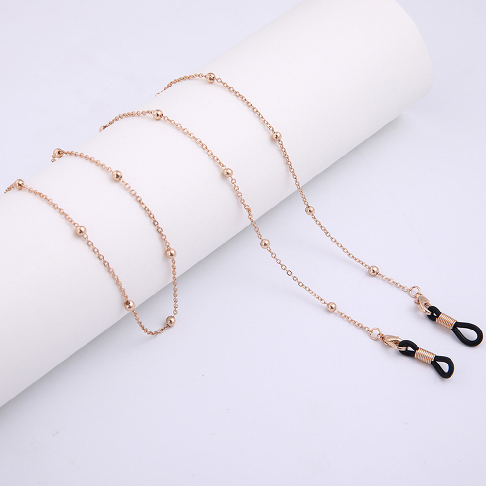 Fashion Glasses Beaded Glasses Chain For Women Summer Daisy Flower Beads Hangs Mask Strap Handmade Necklace Sunglasses Lany