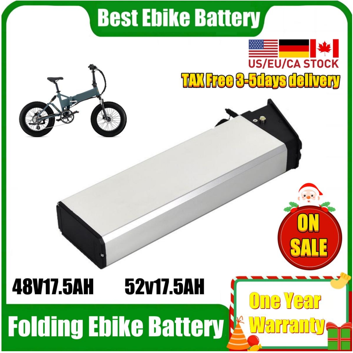 48V 17.5Ah Ebike Hidden Battery Pack 52V 14Ah For Mate X 750W CMACEWHEEL RX20 Lankeleisi x3000plus Folding Electric Fat Tire Bicycle
48V 17.5Ah Ebike Hidden Battery Pack 52V 14Ah For Mate X 750W CMACEWHEEL RX20 Lankeleisi x3000plus Folding Electric Fat Tire Bicycle