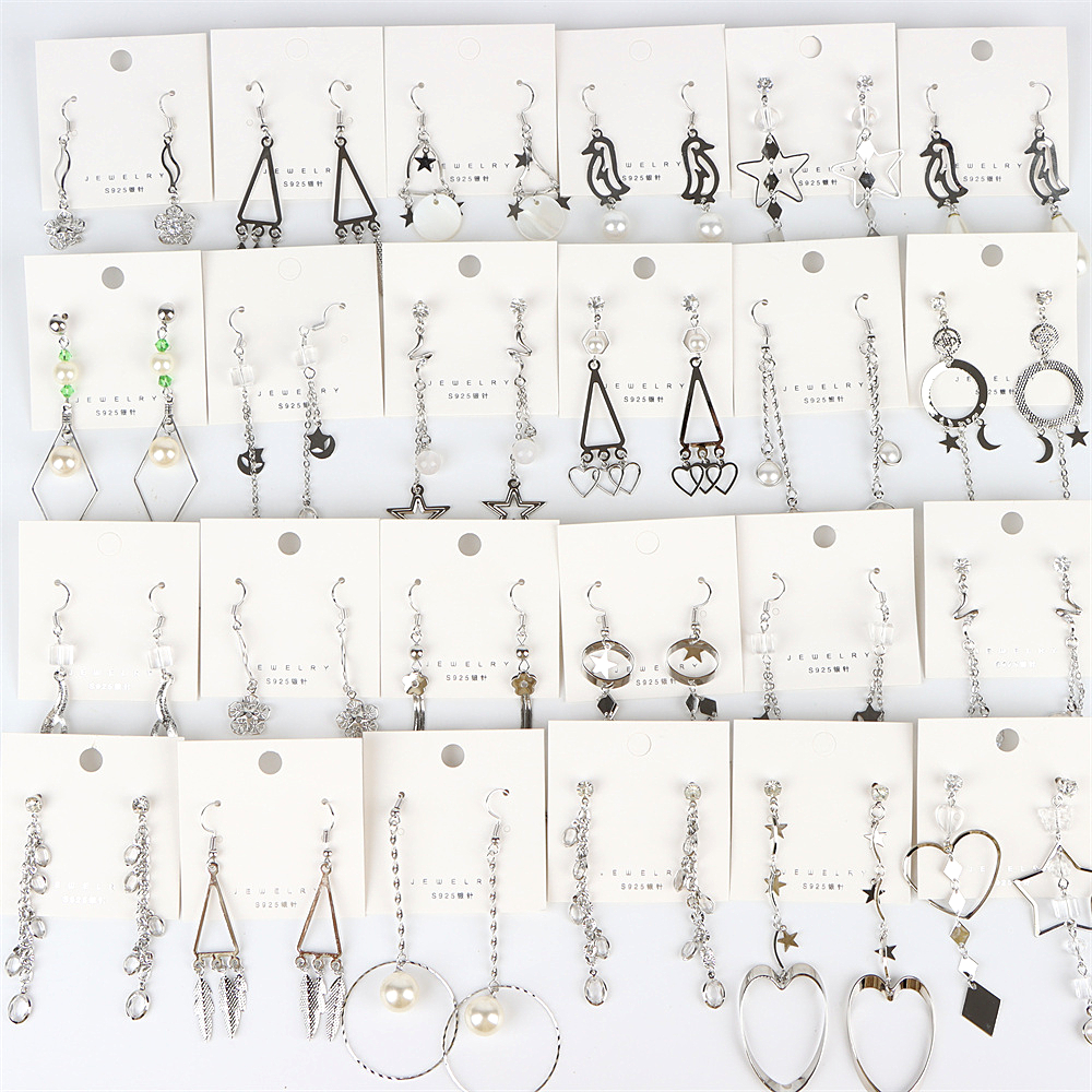 Wholesale 20Pair/Lot Fashion Colorful Crystal Stud Earring Silver Gold Plated Jewelry For Women Mix Style Flower Heart Love Star Party Gift
Wholesale 20Pair/Lot Fashion Colorful Crystal Stud Earring Silver Gold Plated Jewelry For Women Mix Style Flower Heart Love Star Party Gift