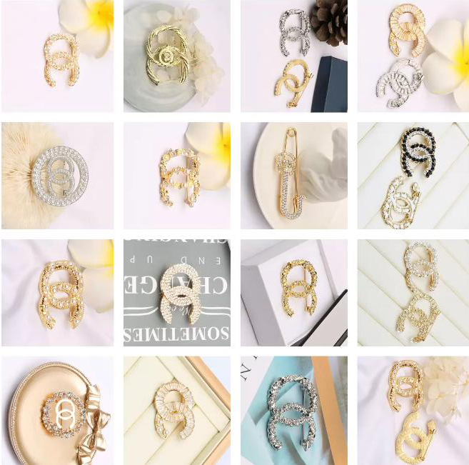 Mixed Random Send Brand Letter Brooches Women Men Designer 18K Gold Plated Crystal Rhinestone Jewelry Brooch Pearl Pin Marry Christmas Gift Accessorie
Mixed Random Send Brand Letter Brooches Women Men Designer 18K Gold Plated Crystal Rhinestone Jewelry Brooch Pearl Pin Marry Christmas Gift Accessorie