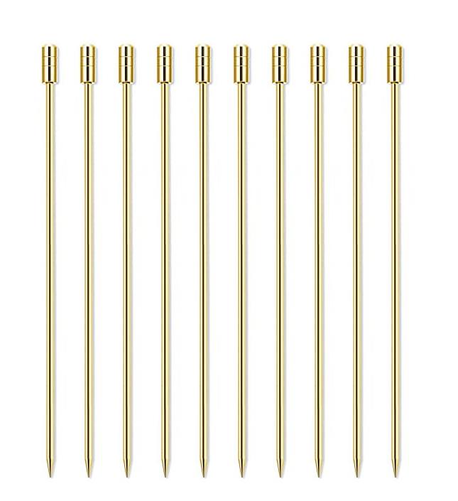 Cocktail Pick Cocktail Stick Stainless Steel Fruit Sticks Drink Stirring Sticks Martini Picks Circle Ball Hat Shape
Cocktail Pick Cocktail Stick Stainless Steel Fruit Sticks Drink Stirring Sticks Martini Picks Circle Ball Hat Shape