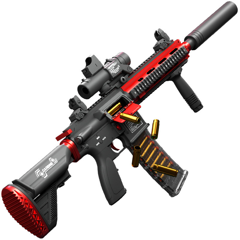 M416 Electric Soft Bullet Shell Ejection Toy Gun Blaster Rifle Sniper Automatic Gun For Adults Boys Birthday Gifts CS Go