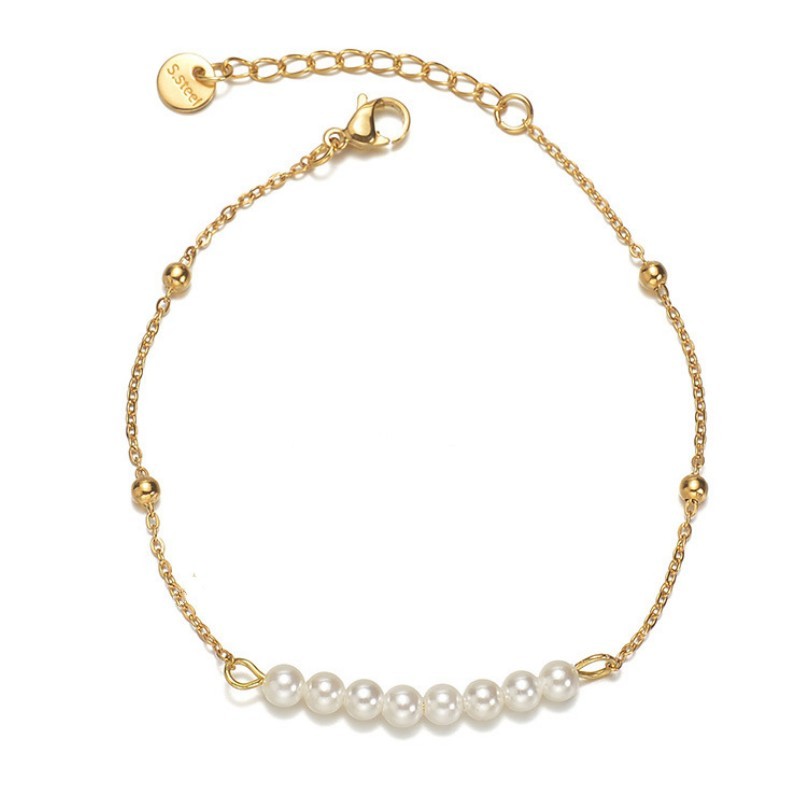 14k gold bead chain white pearl beaded bracelet women charm designer bracelets Jewelry channel evil eye charms men cjeweler lady bangles inlaid jewelry jade bracele
14k gold bead chain white pearl beaded bracelet women charm designer bracelets Jewelry channel evil eye charms men cjeweler lady bangles inlaid jewelry jade bracele