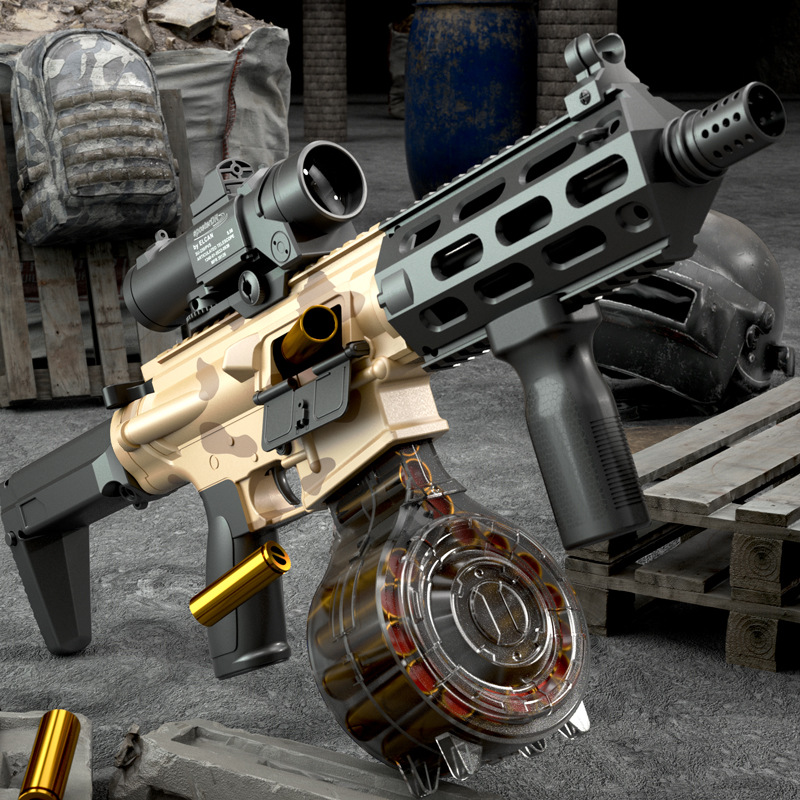2022 New AAC Soft Bullet Shell Ejection Toy Gun Electric Manual 2 Modes Shooting Model Launcher Rifle Sniper Gun For Adults Boys Children CS
2022 New AAC Soft Bullet Shell Ejection Toy Gun Electric Manual 2 Modes Shooting Model Launcher Rifle Sniper Gun For Adults Boys Children CS