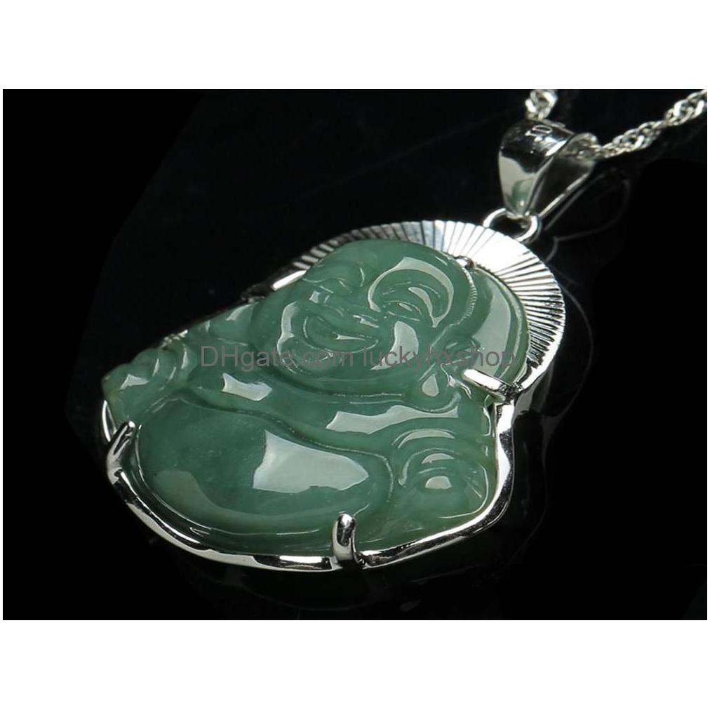 Pendant Necklaces 925 Pure Sierencrusted Jade Buddha Natural A Goods M Oil Emerald Male Women233W4270949 Drop Delivery Jewelry Pendan Dh6Sj
Pendant Necklaces 925 Pure Sierencrusted Jade Buddha Natural A Goods M Oil Emerald Male Women233W4270949 Drop Delivery Jewelry Pendan Dh6Sj