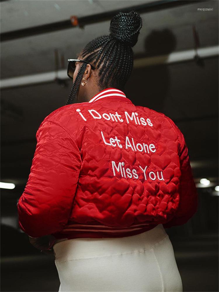 Women' Jackets Embroidery Letter Baseball For Women 2022 Winter Thick Warm Long Sleeve Crop Tops Coats Buttons Varsity Bomber, Black 
Women' Jackets Embroidery Letter Baseball For Women 2022 Winter Thick Warm Long Sleeve Crop Tops Coats Buttons Varsity Bomber, Black
