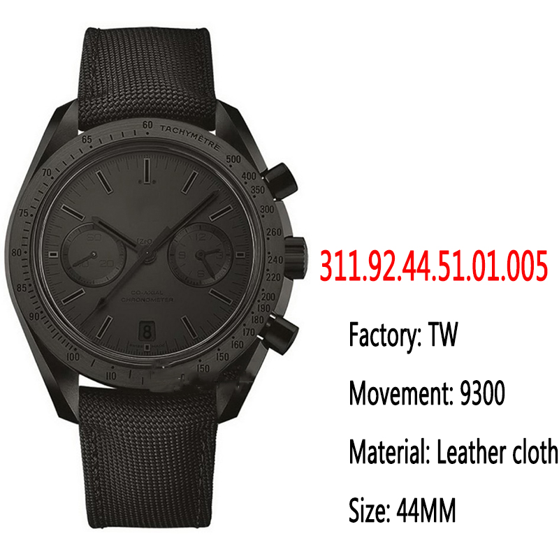 Dark Side Moon watch bt311.92.44.51.01.005 Mens Watch 9300 Chronograph Automatic Black Dial Stick Markers Stainless Case Leather Strap, 0.8mm
Dark Side Moon watch bt311.92.44.51.01.005 Mens Watch 9300 Chronograph Automatic Black Dial Stick Markers Stainless Case Leather Strap, 0.8mm