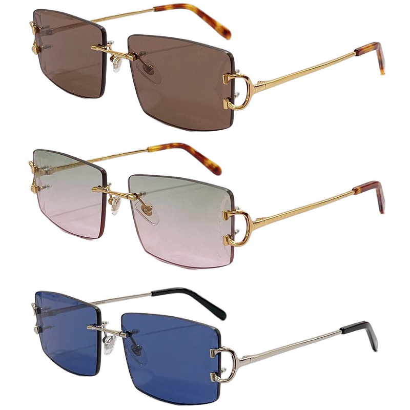 designer titanium man rectangle sunglasses carti glasses woman fashion rectangle Business Men Brand Design Summer Shades Colored lenses Alloy Rimless Frameless
designer titanium man rectangle sunglasses carti glasses woman fashion rectangle Business Men Brand Design Summer Shades Colored lenses Alloy Rimless Frameless