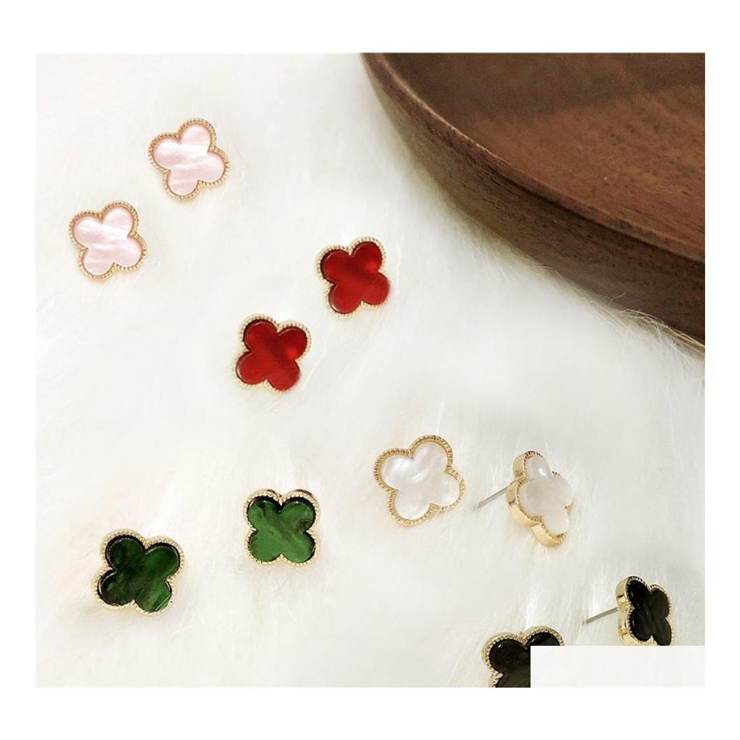Stud Designer Earrings For Women Fourleaf Clover Fashion Luxury Wedding Cleef Jewelry With No Box Drop Delivery Dhevg
Stud Designer Earrings For Women Fourleaf Clover Fashion Luxury Wedding Cleef Jewelry With No Box Drop Delivery Dhevg