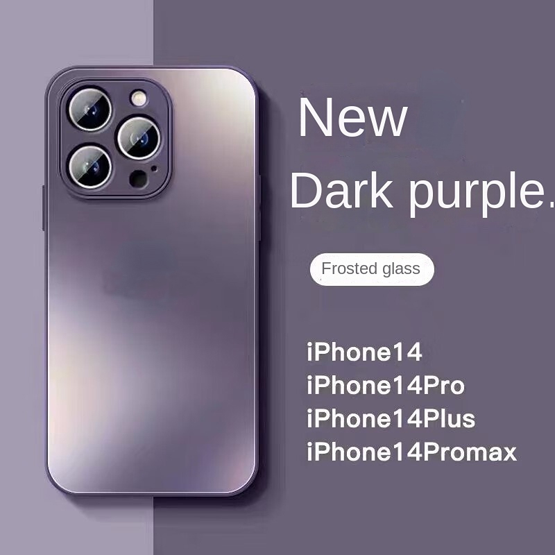 Silicone Matte Glass Cases For iPhone 14 13 12 11 Pro Max ProMax Plus AG pearlescent Luxury Frosted Glasses Shockproof Phone Case, Purple
Silicone Matte Glass Cases For iPhone 14 13 12 11 Pro Max ProMax Plus AG pearlescent Luxury Frosted Glasses Shockproof Phone Case, Purple