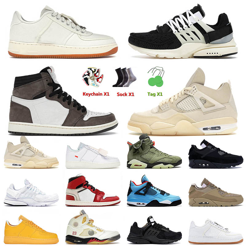 TS x Designer OW 2023 Designer Basketball Shoes 1 Low Sail Presto 1s 4s Black Muslin University Blue Cactus Jack Ghost Grey Men Women, A1 40-45 90 black
TS x Designer OW 2023 Designer Basketball Shoes 1 Low Sail Presto 1s 4s Black Muslin University Blue Cactus Jack Ghost Grey Men Women, A1 40-45 90 black