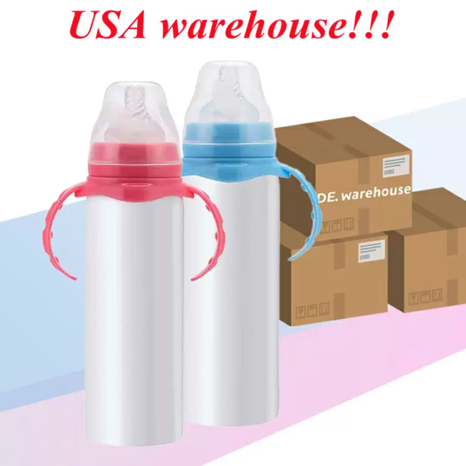 Sublimation 8oz Sippy Cup Baby Bottle Straight Tumbler Stainless Steel Kids Cup Double Wall Travel Mug GG029, Multi-color
Sublimation 8oz Sippy Cup Baby Bottle Straight Tumbler Stainless Steel Kids Cup Double Wall Travel Mug GG029, Multi-color