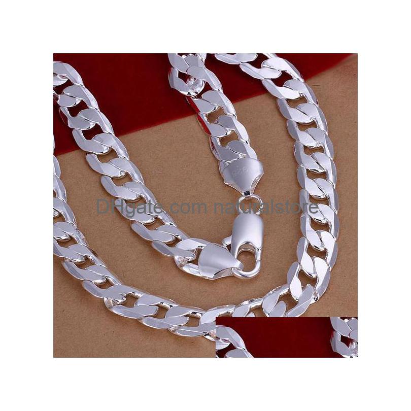 Chains 12Mm Chain Necklace For Men Sier 925 20 22 24 26 Inchs Curb Choker Male Jewelry Wide Collar Torque Mascino Drop Delivery Neck Dhtlr
Chains 12Mm Chain Necklace For Men Sier 925 20 22 24 26 Inchs Curb Choker Male Jewelry Wide Collar Torque Mascino Drop Delivery Neck Dhtlr