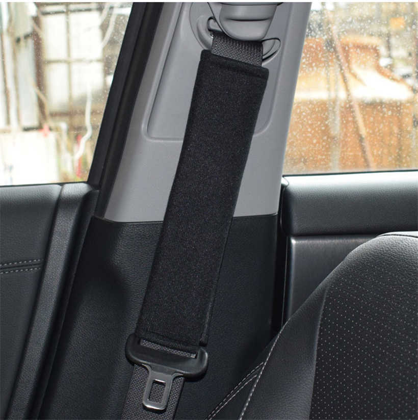Safety Belts Accessories VEHICAR RECARO 2PCS Cars Seat Belt Cover Shoulder Protector Vehicle DIY Kids Care Seatbelt Pad Car Relax Accessories T221212
