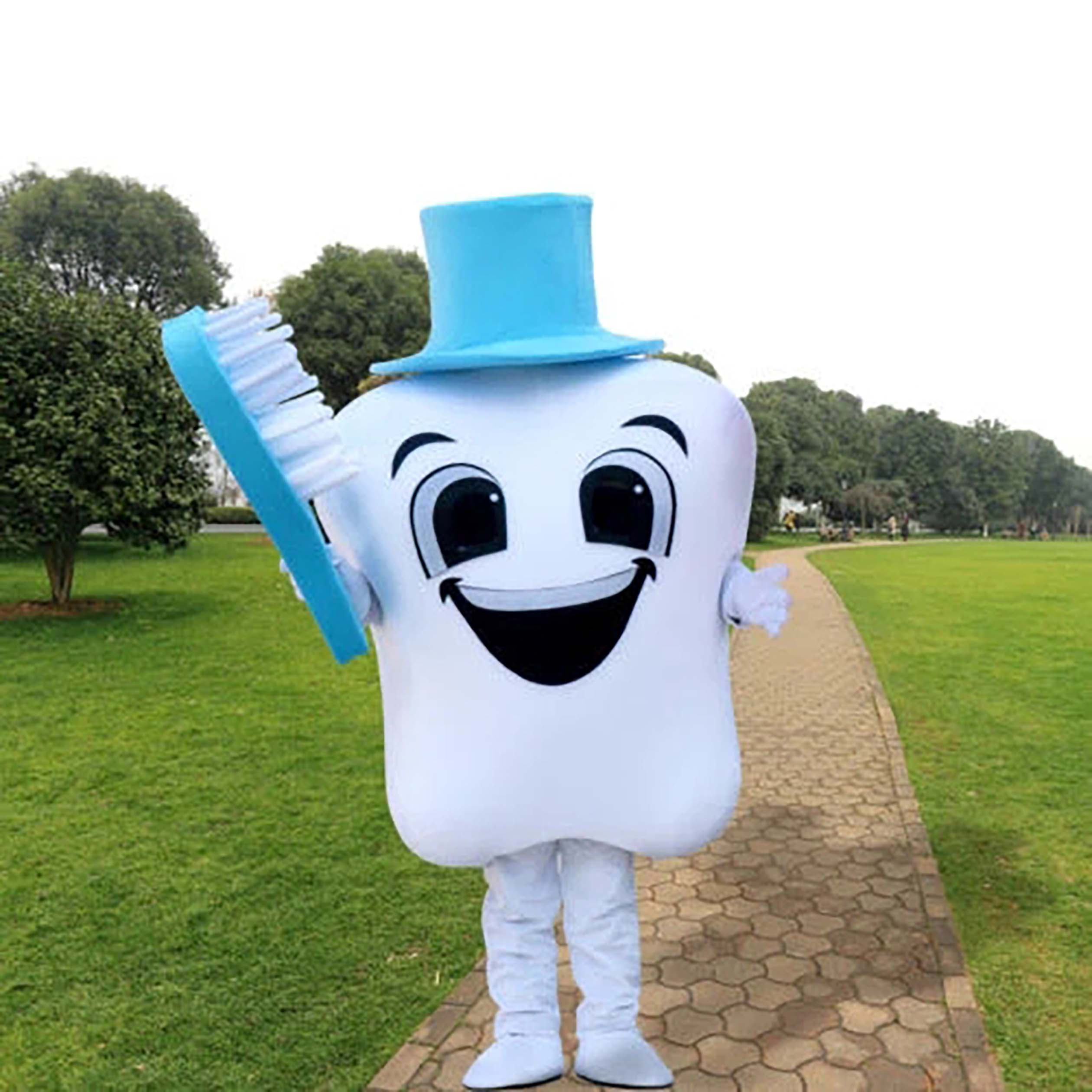 Promotion Quality Tooth Mascot Costume Adult Cartoon Suit Outfit Opening Business Parents-child Campaign, As pic
Promotion Quality Tooth Mascot Costume Adult Cartoon Suit Outfit Opening Business Parents-child Campaign, As pic