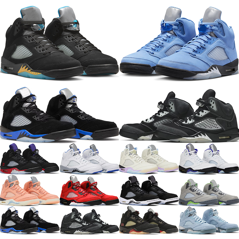 Top Quality 2023 New UNC men basketball shoes 5s Oreo jumpman 5 Aqua We The Best sail Blue Bird concord Racer Blue mens trainers fashion sports sneakers, 27
Top Quality 2023 New UNC men basketball shoes 5s Oreo jumpman 5 Aqua We The Best sail Blue Bird concord Racer Blue mens trainers fashion sports sneakers, 27