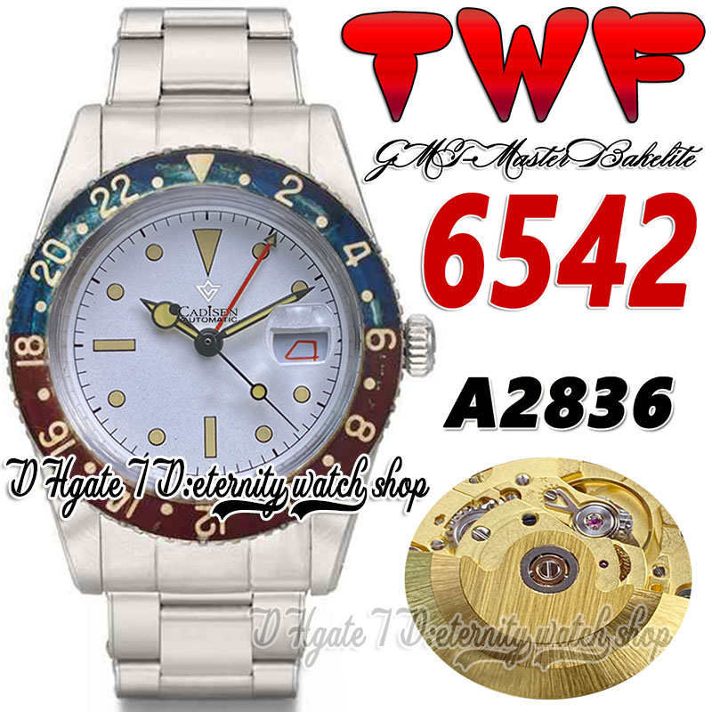 TWF tw6542 Vintage A2836 Automatic Mens Watch 38mm Pepsi Bezel White Stick Dial Red Calendar Oystersteel Stainless Steel Bracelet eternity Jewelry Watches, Watch waterproof cost
TWF tw6542 Vintage A2836 Automatic Mens Watch 38mm Pepsi Bezel White Stick Dial Red Calendar Oystersteel Stainless Steel Bracelet eternity Jewelry Watches, Watch waterproof cost