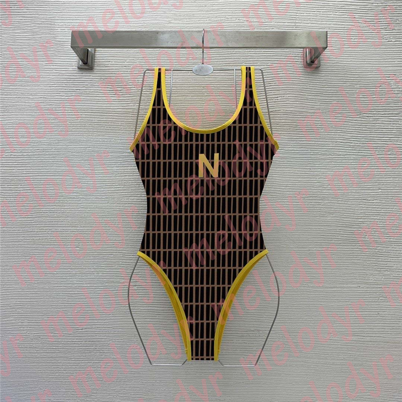 Women Bathing Suit Summer Vacation Swimwear Quick Dry Padded Letter Print One Piece Bikini, Brown
Women Bathing Suit Summer Vacation Swimwear Quick Dry Padded Letter Print One Piece Bikini, Brown