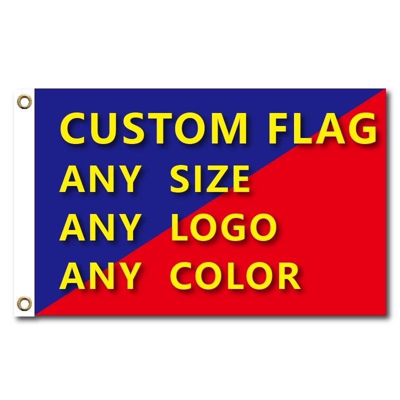 3x5 FT Custom Flag Polyester Shaft Cover Outdoor Advertising Banner Decoration Party Sport Confederate College with Two Brass Grommets
3x5 FT Custom Flag Polyester Shaft Cover Outdoor Advertising Banner Decoration Party Sport Confederate College with Two Brass Grommets
