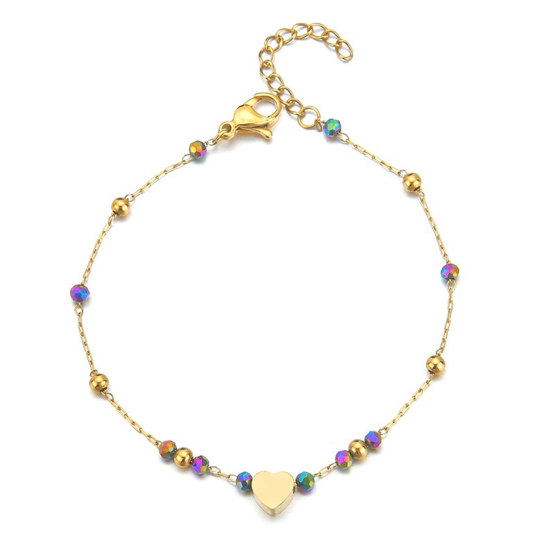 luxury love heart colored bead bracelet mens bangle jewelry designers bracelet for women bangles pulsera bijoux ladies charm Vintage chain bracelets wholesale
luxury love heart colored bead bracelet mens bangle jewelry designers bracelet for women bangles pulsera bijoux ladies charm Vintage chain bracelets wholesale