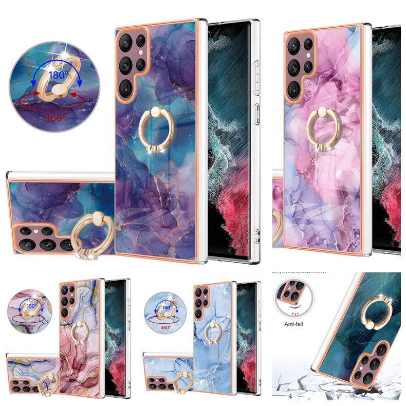 360 Metal Finger Ring Holder Marble Shockproof Cases For Samsung S23 Ultra Plus S22 S21 S20 FE A04E A34 A54 A14 5G Fashion Soft IMD TPU Chromed Stone Granite Bling Cover, Pls let us know the color u want
360 Metal Finger Ring Holder Marble Shockproof Cases For Samsung S23 Ultra Plus S22 S21 S20 FE A04E A34 A54 A14 5G Fashion Soft IMD TPU Chromed Stone Granite Bling Cover, Pls let us know the color u want