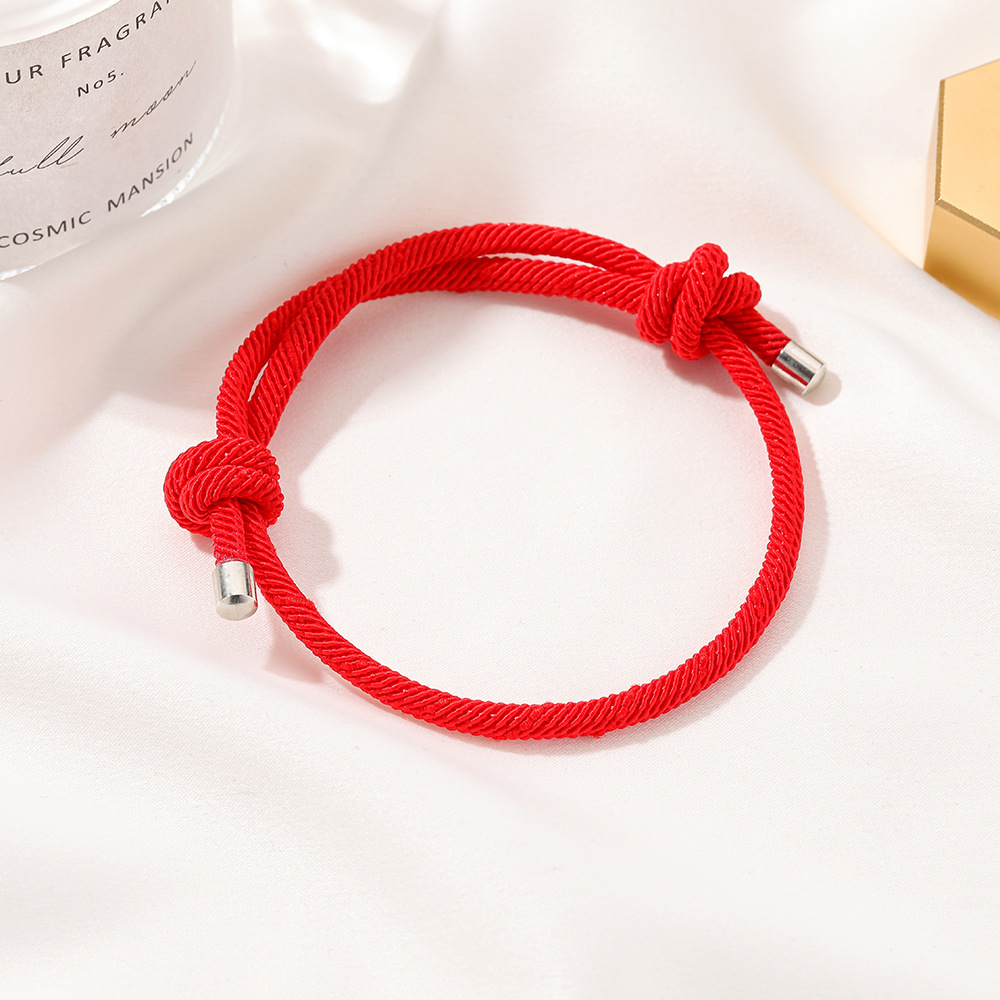 Red String Bracelets Protection Good Luck Amulet for Success Prosperity Handmade Rope Bracelet Lucky Charm Bangles Gifts