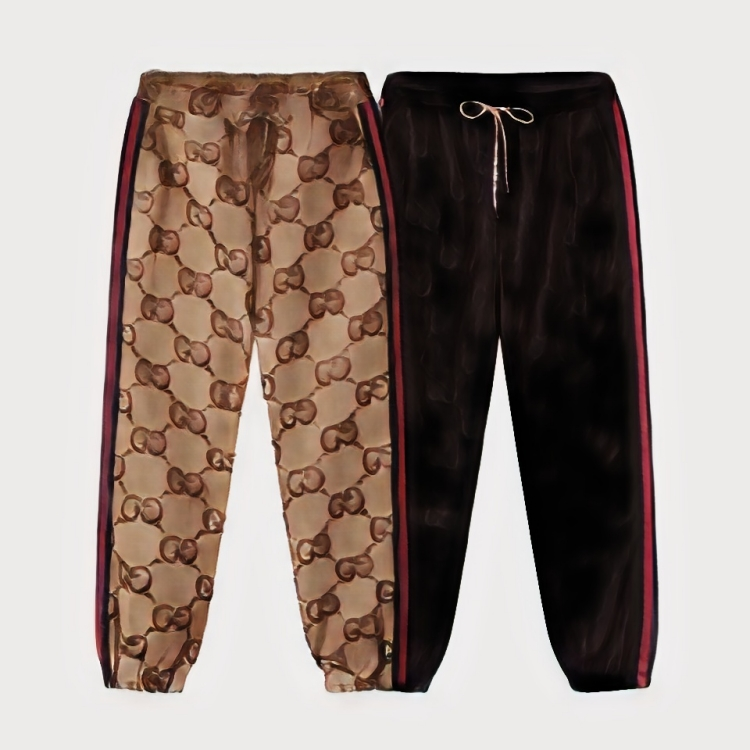 Men's pants designer G luxury pant Women's pants jacquard pants elastic band design side ribbon contrast decoration fine casual versatile Asian Size S-XXL, Black
Men's pants designer G luxury pant Women's pants jacquard pants elastic band design side ribbon contrast decoration fine casual versatile Asian Size S-XXL, Black
