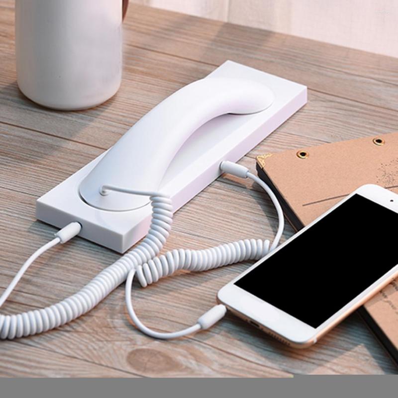 Universal Retro Phone Receiver Handset Smartphone Call Headset 3.5mm Landline Telephone Microphone, Black
Universal Retro Phone Receiver Handset Smartphone Call Headset 3.5mm Landline Telephone Microphone, Black