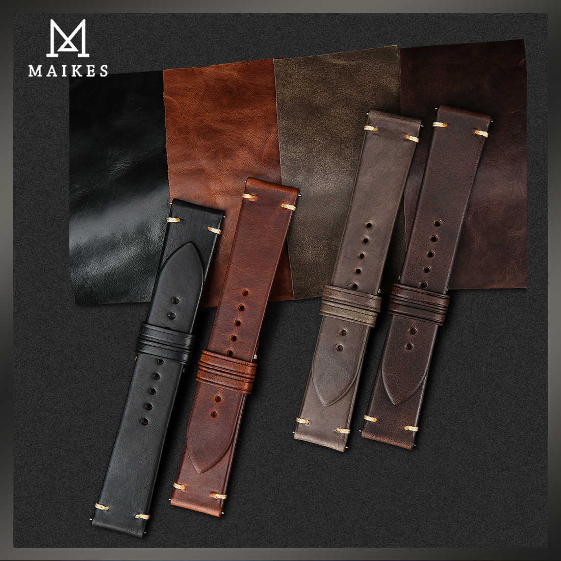 Watch Bands MAIKES Quick Release Band Italy Vegetable Tanned Leather For Huawei Galaxy 22mm Cow Bracelet Strap T221213
Watch Bands MAIKES Quick Release Band Italy Vegetable Tanned Leather For Huawei Galaxy 22mm Cow Bracelet Strap T221213