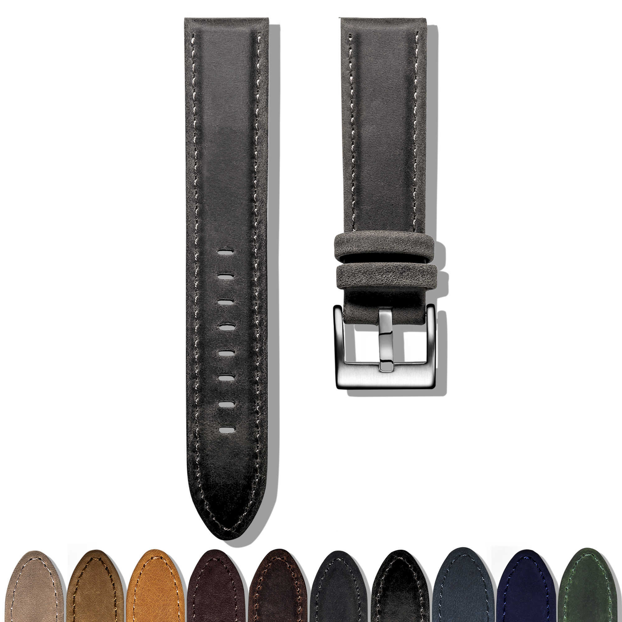 Watch Bands Hemsut Genuine Leather Watch bands Bracelet Quick Release Dark Grey Calf Replacement Watch Strap For Women Men 18 20mm 22mm T221213
Watch Bands Hemsut Genuine Leather Watch bands Bracelet Quick Release Dark Grey Calf Replacement Watch Strap For Women Men 18 20mm 22mm T221213