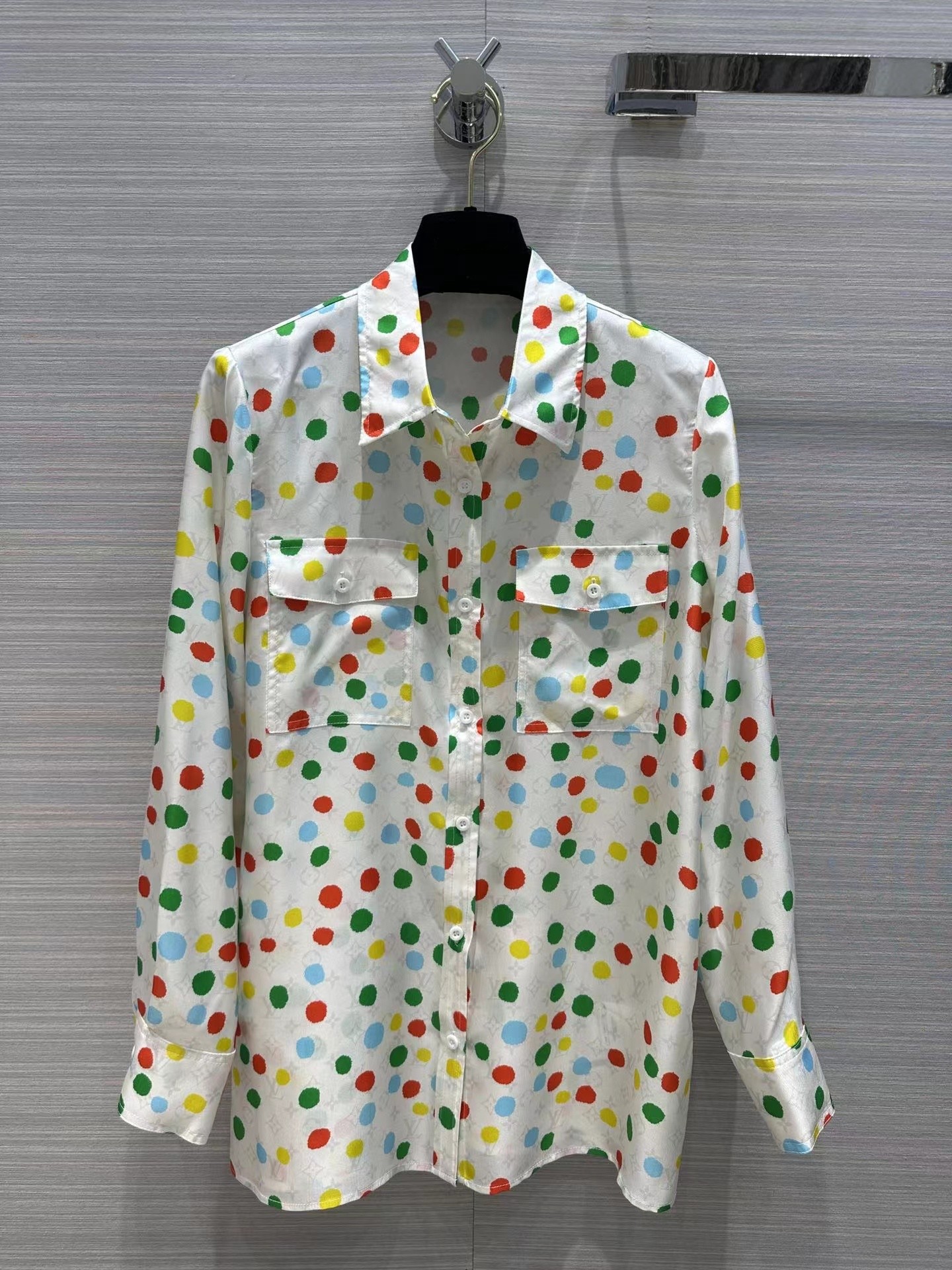 Milan Runway Shirts 2023 New Spring Summer Lapel Neck Long Sleeve Print Designer Blouses Brand Same Style Women 1214-1, Multi
Milan Runway Shirts 2023 New Spring Summer Lapel Neck Long Sleeve Print Designer Blouses Brand Same Style Women 1214-1, Multi
