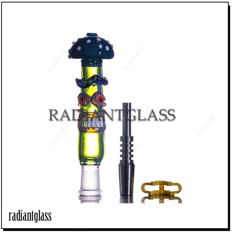 New Smoking Pipes nector collector kit mushroom dab straw with Titanium Tip and Clip for Wax Dabber
New Smoking Pipes nector collector kit mushroom dab straw with Titanium Tip and Clip for Wax Dabber