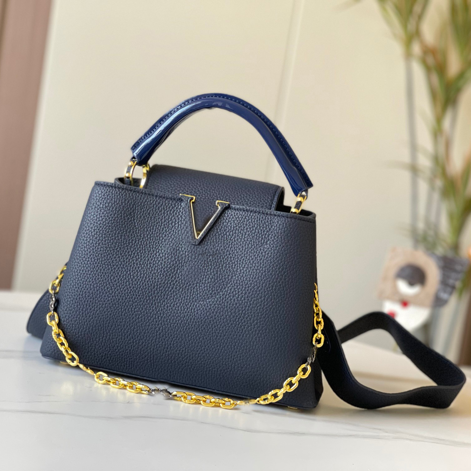 7A Designer Tote Bag Capucines BB Full Grain Cowhide Handle Handbags Classic Brand Pattern Chain, Pink
7A Designer Tote Bag Capucines BB Full Grain Cowhide Handle Handbags Classic Brand Pattern Chain, Pink
