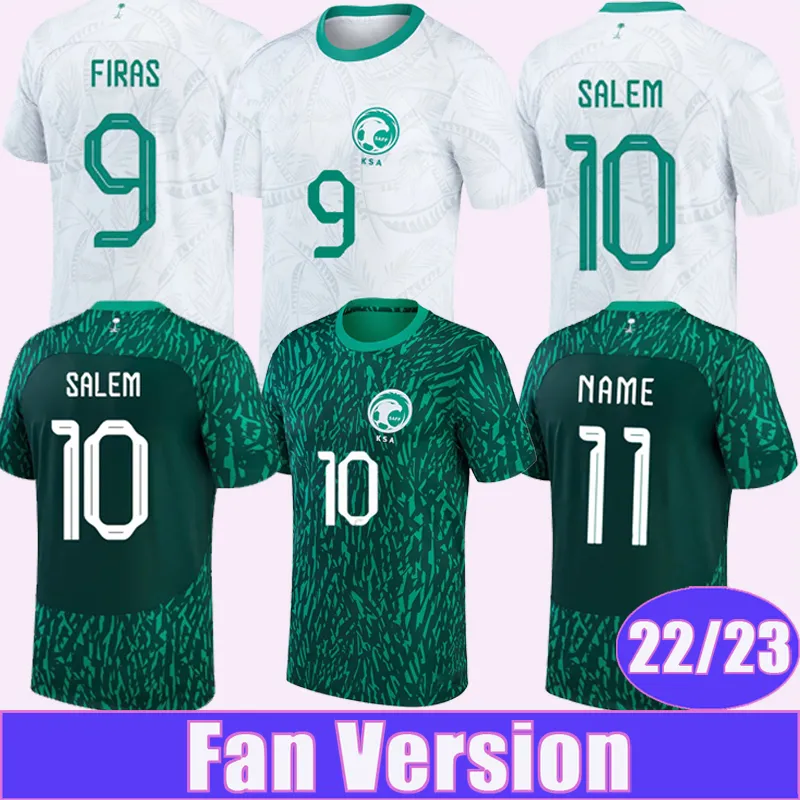 2022 23 Saudi FAHAD SALMAN Mens Soccer Jerseys Arabia National Team Al-Najei YASSER Home Away Football Shirt Short Sleeve Uniforms, Qm10674 22 23 away f..a world patch
2022 23 Saudi FAHAD SALMAN Mens Soccer Jerseys Arabia National Team Al-Najei YASSER Home Away Football Shirt Short Sleeve Uniforms, Qm10674 22 23 away f..a world patch